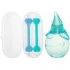 imageDr Talbots Nasal Aspirator for Babies  Silicone  Includes Storage Case  ClearElephant Aspirator  Nose and Ear Cleaner Set