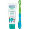 imageDr Talbots Toddler Training Toothpaste Naturally Inspired with Citroganix with Toothbrush Included BlueGreen 16 OunceBlue  Green Toothbrush  Toothpaste