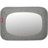 imageNuby Backseat Baby Mirror with Fully Adjustable Straps Shatter Resistant Installs in Seconds BlackGrey