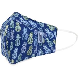 imageDr Talbots Adult Washable CupShaped Cloth Face Mask for Personal Health 1 Pack Colored SpecsPineapples