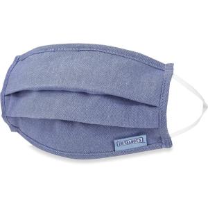 imageDr Talbots Adult Washable Pleated Cloth Face Mask for Personal Health 1 Pack CamoDenim Blue