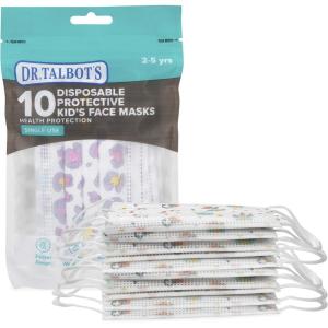 imageDr Talbots Disposable Kids Face Mask for Personal Health Girl 25 Years Prints May Vary 10 CountGirl