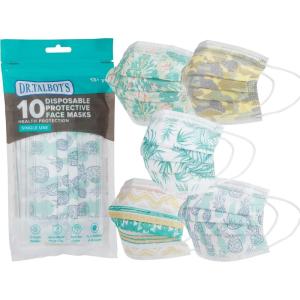 imageDr Talbots Disposable Teen Face Mask for Personal Health 13 Years Old Prints May Vary 10 Count