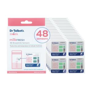 imageDr Talbots Mom Breastmilk Storage Bags with 4 MilkFresh Sensors  50 Count48 Breastmilk Temperature Tracking Sensors