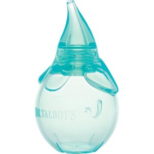 imageDr Talbots Nasal Aspirator for Babies  Silicone  Includes Storage Case  ClearBlue Elephant Nasal Aspirator
