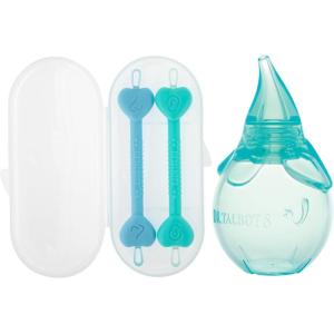 imageDr Talbots Nasal Aspirator for Babies  Silicone  Includes Storage Case  ClearElephant Aspirator  Nose and Ear Cleaner Set