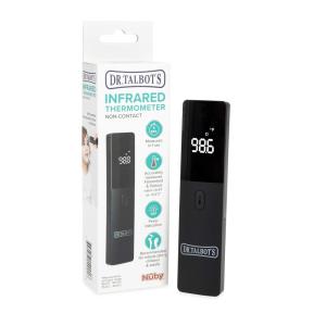 imageDr Talbots NonContact Infrared Thermometer with Led Screen BlackModern Black