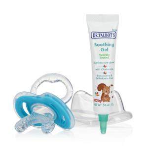imageDr Talbots Soothing Gel for Sore Gums with Silicone Massaging Toothbrush  2Piece Set2 Piece Set