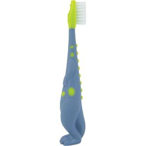 imageDr Talbots Toddler Training Toothbrush for Kids  2Pack  6 Months  AlligatorElephantDino