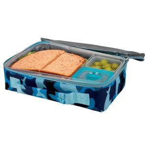 imageNuby Lunchbox with Insulated Travel Bag  Bento Lunch Box  3 Years  Galactic Design  Back to School EssentialsSharks