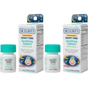 imageDr Talbots Night Time Chamomile Soothing Tablets Naturally Inspired Quick Dissolve 140 Count140 Count Pack of 2