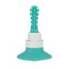 imageDr Talbots Bottle and Nipple Brush Soft Nylon Bristles Sponge Top Handle with Suction Base 2 Pack BlueAqua