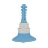 imageDr Talbots Bottle and Nipple Brush Soft Nylon Bristles Sponge Top Handle with Suction Base 2 Pack BlueBlue