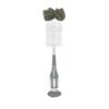 imageDr Talbots Bottle and Nipple Brush Soft Nylon Bristles Sponge Top Handle with Suction Base 2 Pack BlueGray