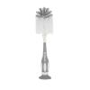 imageDr Talbots Bottle and Nipple Brush Soft Nylon Bristles Sponge Top Handle with Suction Base 2 Pack BlueGray