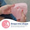 imageDr Talbots Mom Hot and Cold Breast Therapy Pads  2 Count  Reusable Gel Packs with Covers for Engorgement Relief ampamp Milk Flow Support