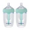 imageDr Talbots Silicone AntiColic Bottles  2Pack SelfSterilizing Baby Bottles for Newborns  5 oz  PinkAqua Top