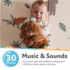 imageNuby Lifelike Animated Sleeping Beaver with 8 Soothing Lullabies ampamp 4 Calming White Noises 30 Min NonStopBeaver