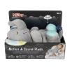 imageNuby Lifelike Animated Sleeping Beaver with 8 Soothing Lullabies ampamp 4 Calming White Noises 30 Min NonStopElephant