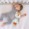 imageNuby Lifelike Animated Sleeping Beaver with 8 Soothing Lullabies ampamp 4 Calming White Noises 30 Min NonStopFox