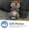 imageNuby Lifelike Animated Sleeping Beaver with 8 Soothing Lullabies ampamp 4 Calming White Noises 30 Min NonStopFox