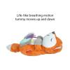 imageNuby Lifelike Animated Sleeping Beaver with 8 Soothing Lullabies ampamp 4 Calming White Noises 30 Min NonStopFox