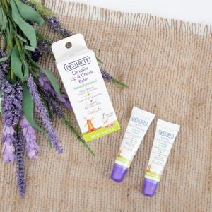 imageDr Talbots Lanolin Lip ampamp Cheek Balm for Baby Naturally Inspired with CitroganixVanilla Milk Flavor 2 Pack 035 Ounce035 Ounce Pack of 2