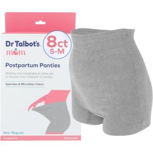 imageDr Talbots Mom Postpartum Underwear Disposable Boyshorts  Stretchy Breathable Support