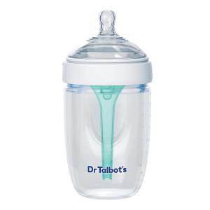 imageDr Talbots Silicone AntiColic Bottles  2Pack SelfSterilizing Baby Bottles for Newborns  5 oz  PinkWhite Top
