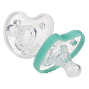 imageDr Talbots SoftFlex Orthodontic Pacifiers 06 Months BlueGray 2 Count Pack of 1Neutral