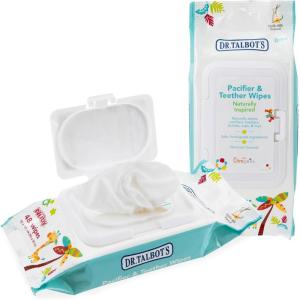 imageDr Talbots Pacifier and Teether Wipes Naturally Inspired with Citroganix Vanilla Milk 48 Count 1 Pack96 Count Pack of 1