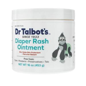 imageDr Talbots Baby Diaper Rash Ointment  4 oz  Zinc Oxide Skin Protectant with Peruvian Balsam  Treats and Prevents Rash16 Ounce