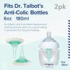 imageDr Talbots AntiColic Bottle Replacement Nipples  Feeding Supplies for Newborn  2Pack Medium Flow Soft Flex Nipples  3 Months6oz AntiColic Replacement Valves Pack of 2