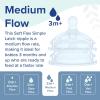imageDr Talbots AntiColic Bottle Replacement Nipples  Feeding Supplies for Newborn  2Pack Medium Flow Soft Flex Nipples  3 MonthsMedium Flow