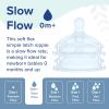 imageDr Talbots AntiColic Bottle Replacement Nipples  Feeding Supplies for Newborn  2Pack Medium Flow Soft Flex Nipples  3 MonthsSlow FLow