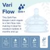 imageDr Talbots AntiColic Bottle Replacement Nipples  Feeding Supplies for Newborn  2Pack Medium Flow Soft Flex Nipples  3 MonthsVari Flow