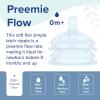 imageDr Talbots Silicone AntiColic Bottle Replacement Nipples  Anti Colic Baby Bottle  Feeding Supplies for Newborn  2Pack Slow Flow Soft Flex Replacement Nipples  0 MonthsExtra Slow FlowPreemie