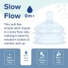 imageDr Talbots Silicone AntiColic Bottle Replacement Nipples  Anti Colic Baby Bottle  Feeding Supplies for Newborn  2Pack Slow Flow Soft Flex Replacement Nipples  0 MonthsSlow Flow