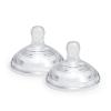 imageDr Talbots AntiColic Bottle Replacement Nipples  Feeding Supplies for Newborn  2Pack Medium Flow Soft Flex Nipples  3 MonthsFast Flow