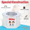 imageNuby Disposable Travel Potty with Liner  Foldable and Portable Potty Toddler Potty Essential for Camp Trips ampamp Car Rides  Travel Potty for Toddler 3 Pack4 Pack
