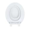 imageNuby Family Toilet Seat  Builtin Potty Training Toilet Seat  Fits All Round Toilets  Secure and WiggleFree  Easy to Install and Remove
