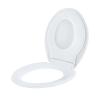 imageNuby Family Toilet Seat  Builtin Potty Training Toilet Seat  Fits All Round Toilets  Secure and WiggleFree  Easy to Install and Remove