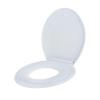 imageNuby Family Toilet Seat  Builtin Potty Training Toilet Seat  Fits All Round Toilets  Secure and WiggleFree  Easy to Install and Remove
