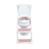 imageNuby Step Ladder Toddler Potty Seat for Toilet  AllinOne Kids Potty Training Toilet Seat with Ladder for Toddlers 18 Months  Pink