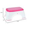 imageNuby Step Up Stool GrayPink
