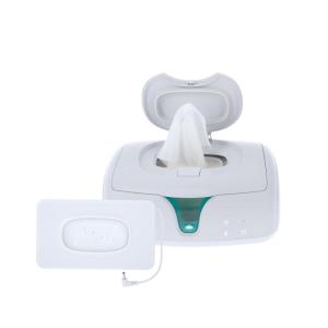 imageDr Talbots Baby Wipe Warmer ampamp Dispenser  EasyOpen Lid Weighted Warming Plate Clear View Window Keeps Wipes Fresh Warm ampamp Ready for Comfortable Diaper Changes