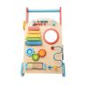 imageNuby Wooden Baby Walker with Interactive Features for Early Development Promotes Walking Motor Skills and Creativity