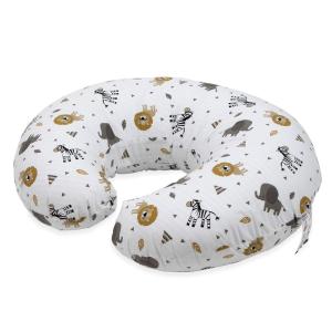 imageNuby Support Pod Infant Breastfeeding Support Pillow by Dr Talbots Zoo Animal Print