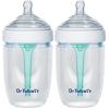 imageDr Talbots Silicone AntiColic Bottle  SelfSterilizing Baby Bottle for Newborns  8 oz  White Pack of 2