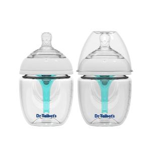 image:imageDr Talbots AntiColic Bottles  6 oz 2Pack  Baby Bottles for Newborn Babies 0 Months  Self Sterilizing Newborn Bottles with Slow Flow Soft Flex Nipple and Advanced Venting System